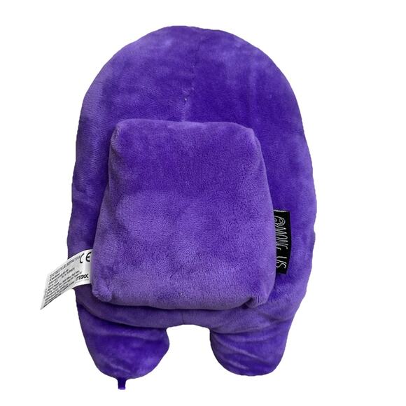Among Us 10 inch Purple Imposter Plush Bendable Tongue Rare Soft Stuffed Animal - Picture 5 of 8